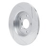 611-54066L Slotted Brake Rotor [Silver], 2012-2018 Ford/Lincoln/Mercury/Mazda, Position: Rear Left - image 4