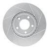 611-54091L Slotted Brake Rotor [Silver], 2007-2008 Ford/Lincoln/Mercury/Mazda, Position: Front Left - image 4