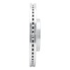 611-54091R Slotted Brake Rotor [Silver], 2007-2008 Ford/Lincoln/Mercury/Mazda, Position: Front Right - image 3