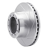 611-54112R Slotted Brake Rotor [Silver], 1988-1998 Ford/Lincoln/Mercury/Mazda, Position: Fr Right, Front Right, Rear Right, Rr R - image 1