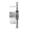 611-54161L Slotted Brake Rotor [Silver], 1999-2005 Ford/Lincoln/Mercury/Mazda, Position: Rear Left - image 3