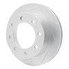 611-54161L Slotted Brake Rotor [Silver], 1999-2005 Ford/Lincoln/Mercury/Mazda, Position: Rear Left - image 4