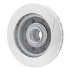 611-54163L Slotted Brake Rotor [Silver], 1999-2002 Ford/Lincoln/Mercury/Mazda, Position: Front Left - image 1