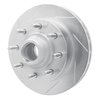 611-54163L Slotted Brake Rotor [Silver], 1999-2002 Ford/Lincoln/Mercury/Mazda, Position: Front Left - image 3