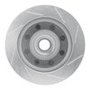 611-54163L Slotted Brake Rotor [Silver], 1999-2002 Ford/Lincoln/Mercury/Mazda, Position: Front Left - image 4