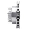 611-54163R Slotted Brake Rotor [Silver], 1999-2002 Ford/Lincoln/Mercury/Mazda, Position: Front Right - image 2