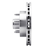 611-54166R Slotted Brake Rotor [Silver], 1998-2002 Ford/Lincoln/Mercury/Mazda, Position: Front Right - image 1
