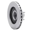 611-54166R Slotted Brake Rotor [Silver], 1998-2002 Ford/Lincoln/Mercury/Mazda, Position: Front Right - image 2