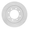 611-54167L Slotted Brake Rotor [Silver], 1999-2007 Ford/Lincoln/Mercury/Mazda, Position: Rear Left - image 3