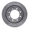 611-54167R Slotted Brake Rotor [Silver], 1999-2007 Ford/Lincoln/Mercury/Mazda, Position: Rear Right - image 2