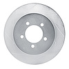 611-54178L Slotted Brake Rotor [Silver], 2002-2010 Ford/Lincoln/Mercury/Mazda, Position: Rear Left - image 1