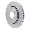 611-54204L Slotted Brake Rotor [Silver], 2007-2021 Ford/Lincoln/Mercury/Mazda, Position: Front Left - image 2