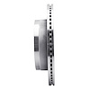 611-54218R Slotted Brake Rotor [Silver], 2012-2014 Ford/Lincoln/Mercury/Mazda, Position: Rear Right - image 1