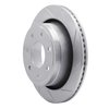611-54218R Slotted Brake Rotor [Silver], 2012-2014 Ford/Lincoln/Mercury/Mazda, Position: Rear Right - image 2