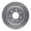 611-54218R Slotted Brake Rotor [Silver], 2012-2014 Ford/Lincoln/Mercury/Mazda, Position: Rear Right - image 4