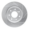 611-54219L Slotted Brake Rotor [Silver], 2010-2014 Ford/Lincoln/Mercury/Mazda, Position: Front Left - image 4