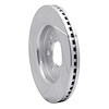 611-54219R Slotted Brake Rotor [Silver], 2010-2014 Ford/Lincoln/Mercury/Mazda, Position: Front Right - image 1