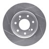 611-54219R Slotted Brake Rotor [Silver], 2010-2014 Ford/Lincoln/Mercury/Mazda, Position: Front Right - image 4