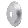 611-55004R Slotted Brake Rotor [Silver], 2003-2011 Ford/Lincoln/Mercury/Mazda, Position: Rear Right - image 1