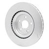 611-58010L Slotted Brake Rotor [Silver], 1998-1999 Acura/Honda, Position: Front Left - image 1
