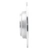 611-58023L Slotted Brake Rotor [Silver], 2009-2014 Acura/Honda, Position: Rear Left - image 4