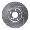 611-58025R Slotted Brake Rotor [Silver], 2014-2020 Acura/Honda, Position: Front Right - image 2