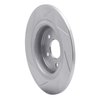 611-58030R Slotted Brake Rotor [Silver], 2017-2020 Acura/Honda, Position: Rear Right - image 4