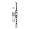 611-59011L Slotted Brake Rotor [Silver], 1984-1990 Acura/Honda, Position: Front Left - image 4