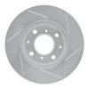 611-59012L Slotted Brake Rotor [Silver], 1986-1991 Acura/Honda, Position: Front Left - image 3