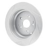 611-59047R Slotted Brake Rotor [Silver], 2002-2004 Acura/Honda, Position: Rear Right - image 4