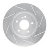 611-63037L Slotted Brake Rotor [Silver], 1998-2003 Mercedes-Benz, Position: Rear Left - image 3