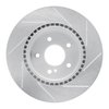 611-63040L Slotted Brake Rotor [Silver], 1998-2009 Multiple Makes/Models, Position: Rear Left - image 4