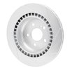 611-63076L Slotted Brake Rotor [Silver], 2007-2014 Mercedes-Benz, Position: Rear Left - image 4