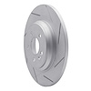 611-63125R Slotted Brake Rotor [Silver], 2000-2005 Mercedes-Benz, Position: Rear Right - image 1