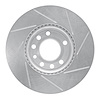 611-65015L Slotted Brake Rotor [Silver], 2003-2011 GM, Position: Front Left - image 1