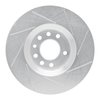 611-65016L Slotted Brake Rotor [Silver], 2003-2011 GM, Position: Front Left - image 3