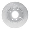 611-67028L Slotted Brake Rotor [Silver], 1989-2013 Multiple Makes/Models, Position: Front Left - image 4
