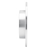 611-67029L Slotted Brake Rotor [Silver], 1989-1998 Infiniti/Nissan, Position: Rear Left - image 1
