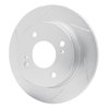 611-67029L Slotted Brake Rotor [Silver], 1989-1998 Infiniti/Nissan, Position: Rear Left - image 2