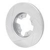 611-67074R Slotted Brake Rotor [Silver], 1984-1986 Infiniti/Nissan, Position: Front Right - image 4