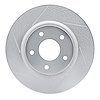 611-67106L Slotted Brake Rotor [Silver], 2014-2021 Multiple Makes/Models, Position: Front Left - image 1
