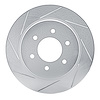 611-67108L Slotted Brake Rotor [Silver], 2016-2021 Infiniti/Nissan, Position: Front Left - image 1