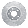 611-68007R Slotted Brake Rotor [Silver], 2003-2005 Infiniti/Nissan, Position: Front Right - image 1