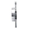 611-68013L Slotted Brake Rotor [Silver], 2008-2020 Infiniti/Nissan, Position: Rear Left - image 3