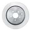 611-68015L Slotted Brake Rotor [Silver], 2009-2021 Infiniti/Nissan, Position: Rear Left - image 1