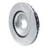 611-72043L Slotted Brake Rotor [Silver], 2008-2015 Mitsubishi, Position: Front Left - image 4