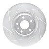 611-73067L Slotted Brake Rotor [Silver], 2012-2020 Multiple Makes/Models, Position: Front Left - image 1