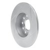 611-74031L Slotted Brake Rotor [Silver], Fits Select Multiple Makes/Models, Position: Rear Left - image 4