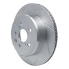 611-75036L Slotted Brake Rotor [Silver], 2013-2020 Lexus/Toyota/Scion, Position: Rear Left - image 2