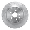 611-75039D Slotted Brake Rotor [Silver], 2015-2021 Lexus/Toyota/Scion, Position: Rear Right - image 1